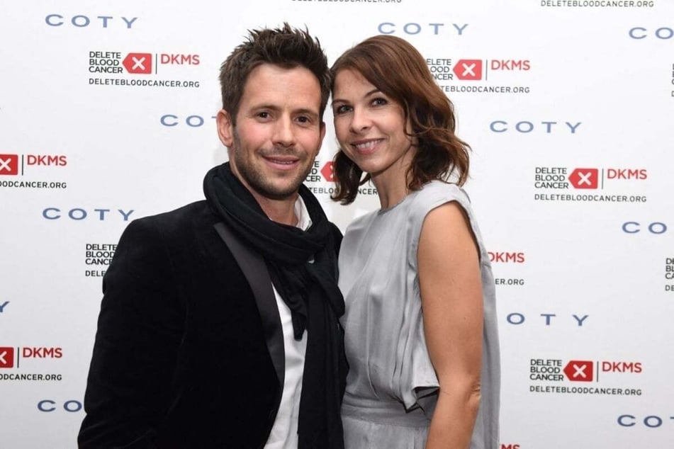 Christian Oliver (†51) neben Jessica Klepser (51), die jetzt zum Unglücksort gereist ist. Zum Zeitpunkt des Unglücks war sie schon seine Ex-Frau.