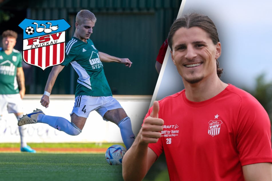 Dobruna-Brüder beim FSV Zwickau vereint
