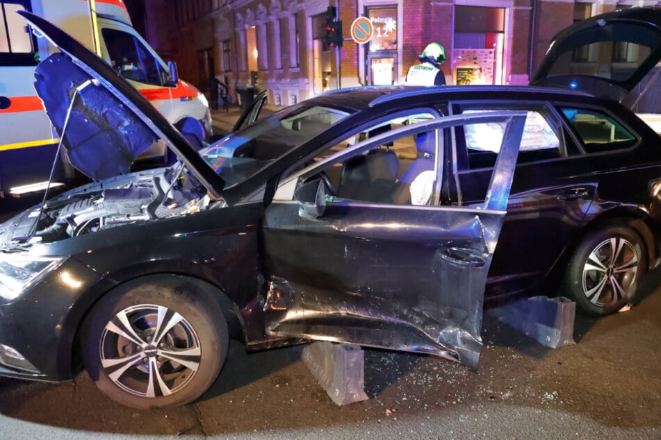 Unfall auf Chemnitzer Sonnenberg: Mehrere Verletzte