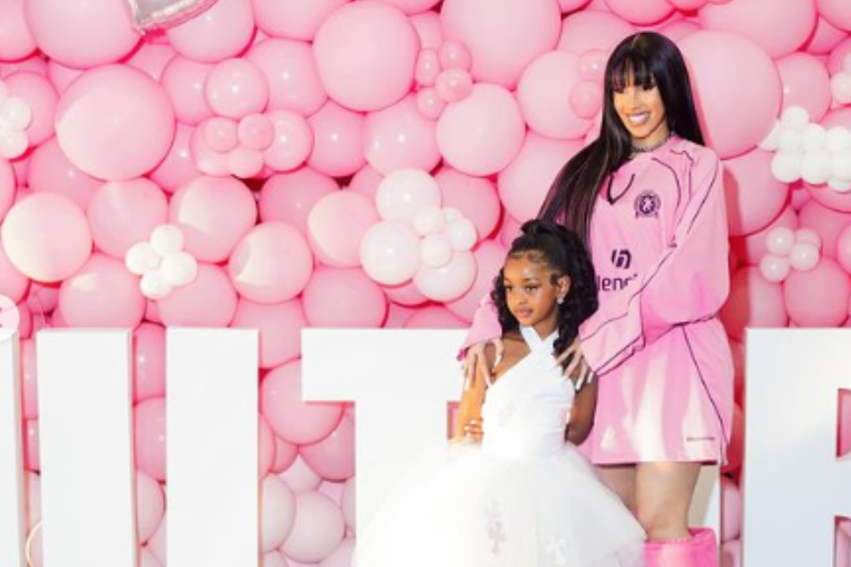 Cardi B celebrated her daughter Kulture's birthday in Paris with some sweet photos and a heartfelt post.