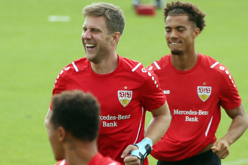 Sie haben die große Chance, zu überraschen: Sven Schipplock (32, l.) und Manuel Polster (18).