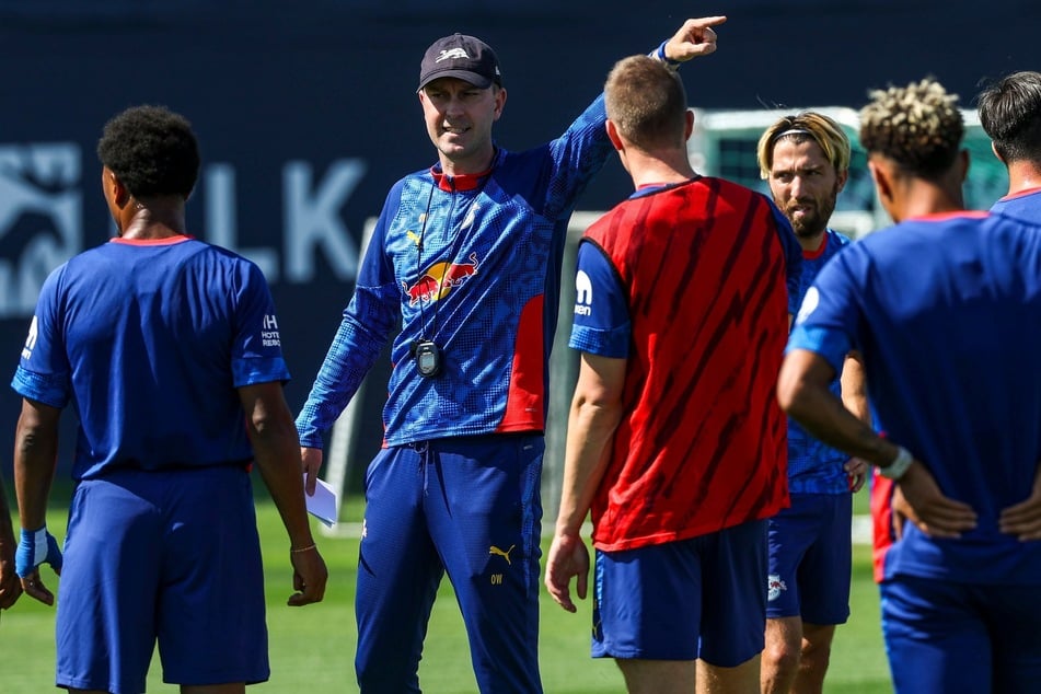 Ole Werner (37) zeigte sich zufrieden im Training unter der Woche. Er erwartet eine klare Reaktion seiner Mannschaft gegen Heidenheim.