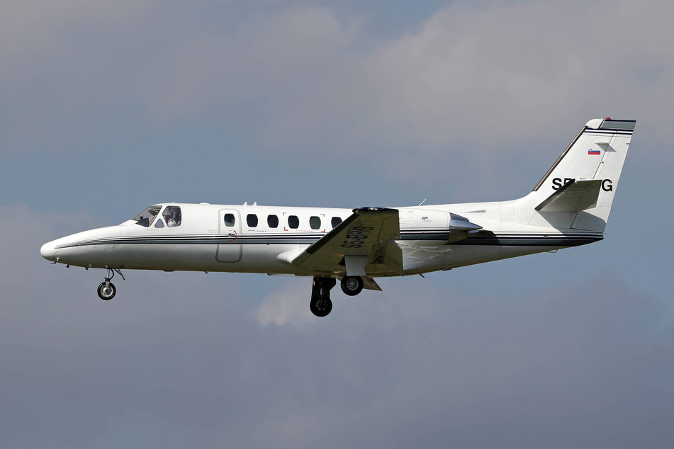The plane that crashed while trying to land at French Valley Airport was a Cessna 550. (Stock image)