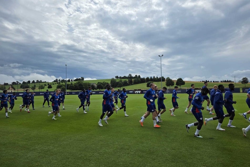 Pünktlich zum Trainingsstart am Donnerstag hat der Regen wieder aufgehört.