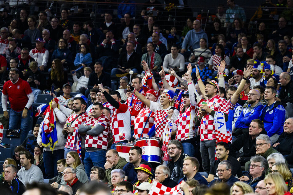 Kroatische Fans sorgten für Ärger bei der Hauptrunden-Partie zwischen Frankreich und Kroatien.