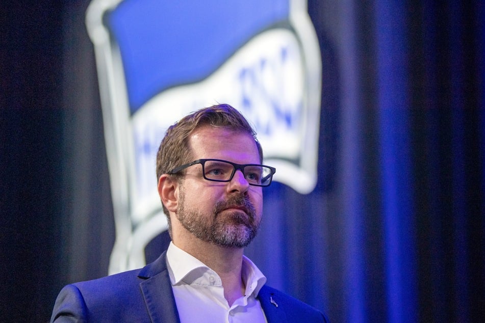 Fabian Drescher (43) ist Präsident von Hertha BSC.
