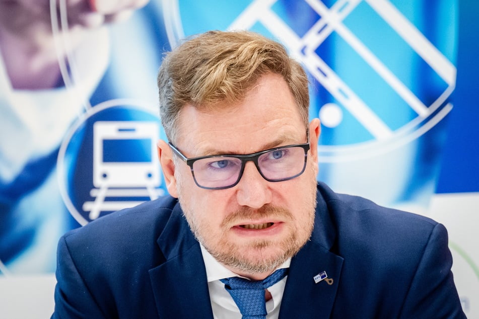 Christoph Neuberg (51), Hauptgeschäftsführer der IHK Chemnitz, fordert weniger Bürokratie beim Ausbau der Strecke Chemnitz-Leipzig.