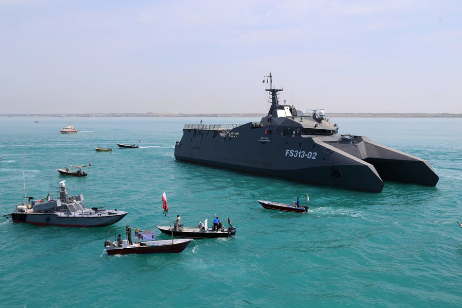 Nahost-Konflikt: Iranische und russische Marine üben im Golf von Oman