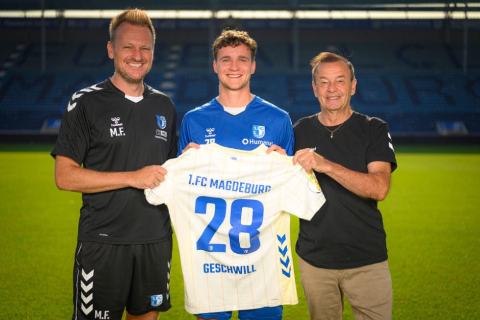 Max Geschwill (24, M.) wird auf dem Feld die Nummer 28 tragen.