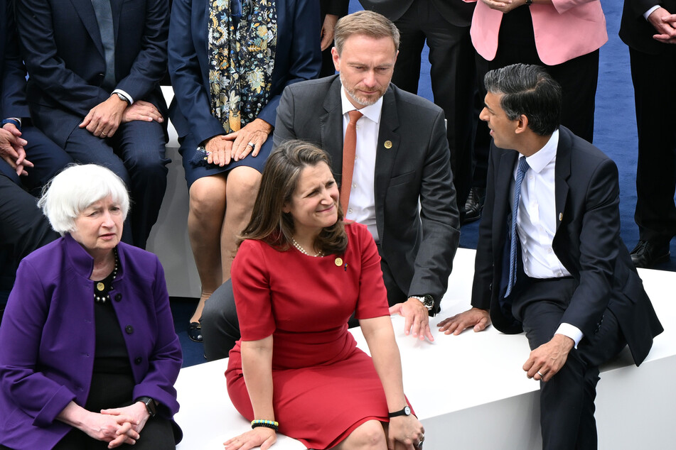 Die Finanzminister der G7-Staaten berieten sich Donnerstag und Freitag in Bonn.