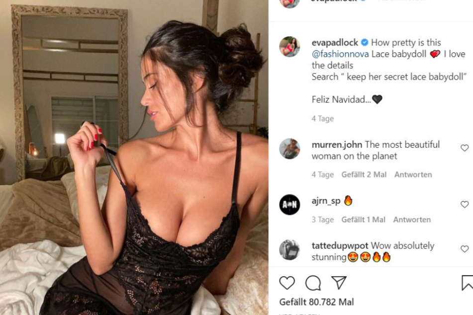 Eva Padlock macht wie immer eine gute Figur.