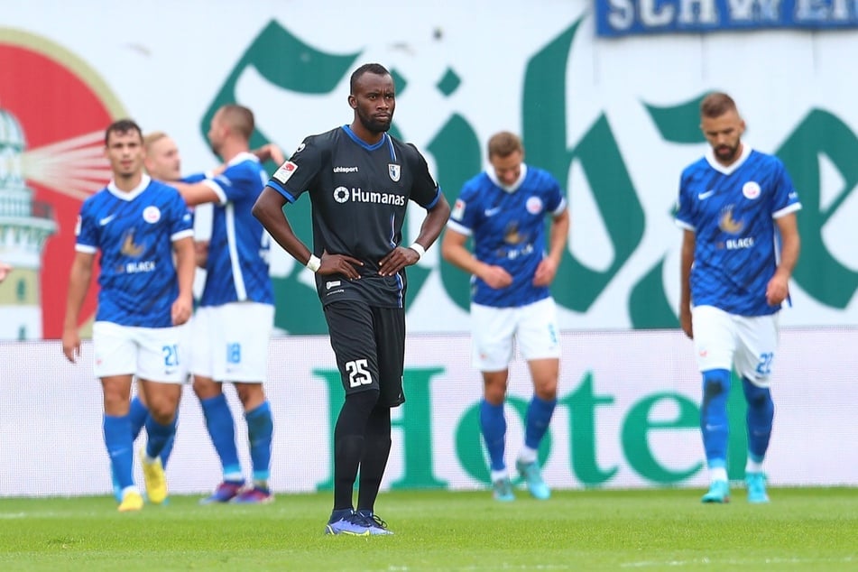 Unnötige Niederlage: Hätte man die Gelegenheiten in der ersten Halbzeit genutzt, hätte der 1. FC Magdeburg durchaus etwas aus Rostock mitnehmen können.