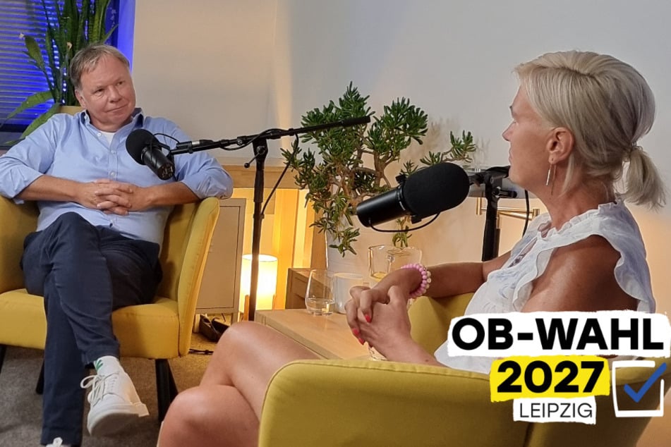 Leipziger OB-Kandidat startet Podcast: Diese bekannte TV-Moderatorin macht den Auftakt