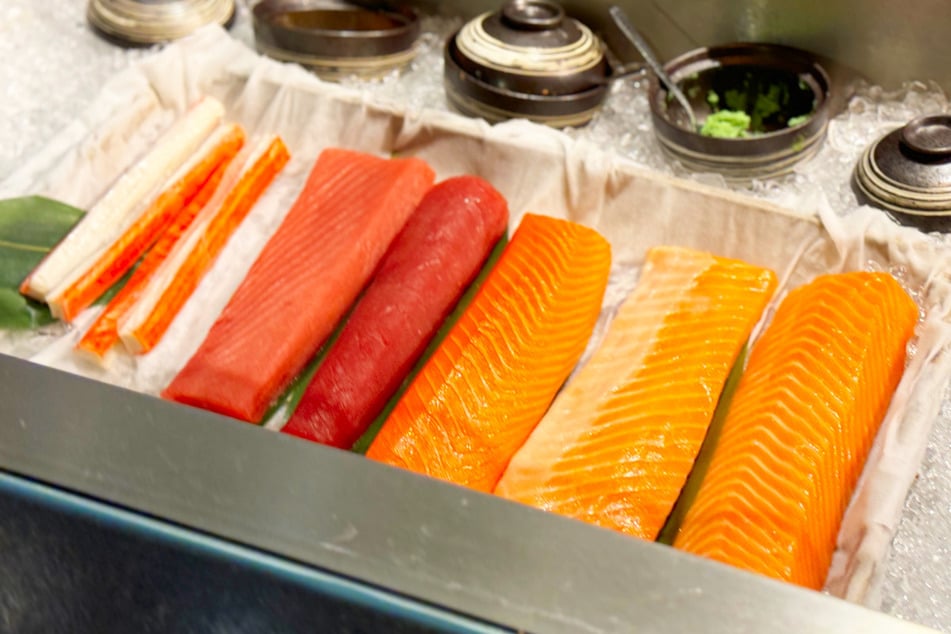 Beim Sushi ist die Qualität entscheidend, darum wird im SOMEN nur frischer Fisch verarbeitet.