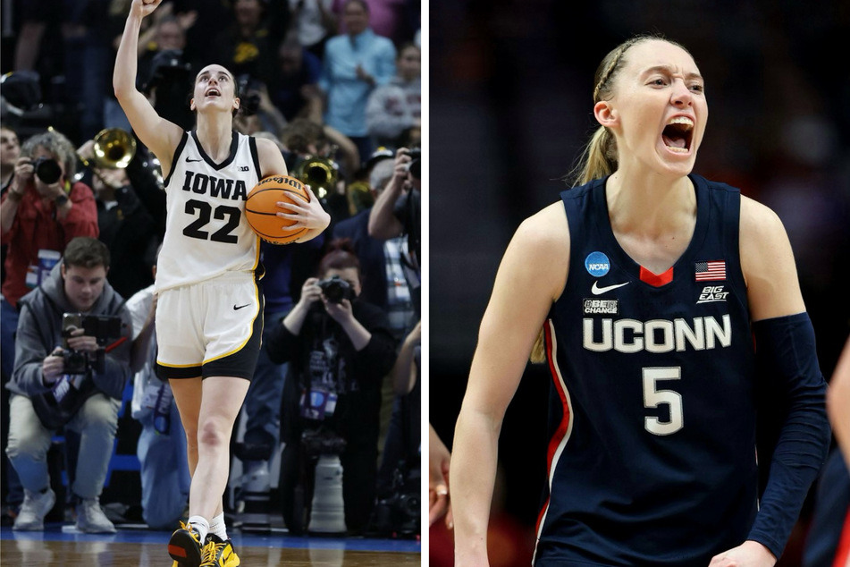 Caitlin Clark (l.) and Paige Bueckers are set to lead their teams in the Final Four on Friday in a matchup that promises fans a classic showdown of a lifetime.