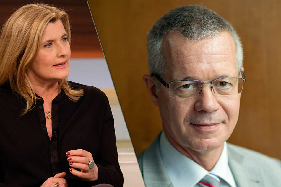 Tina Hassel (56) und Rainald Becker (61) führen das Interview.