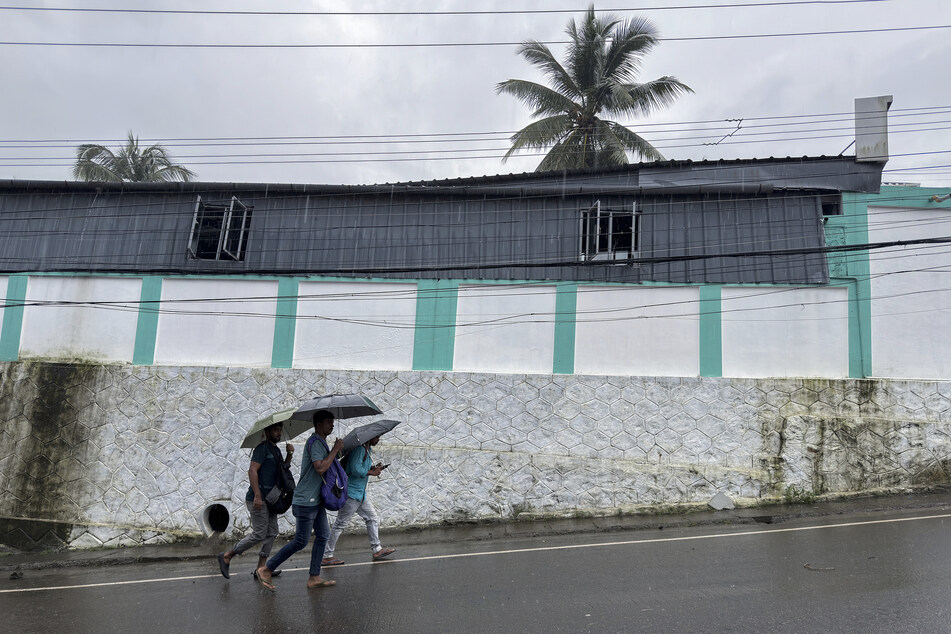 In Indien gibt es derzeit heftigen Monsunregen.