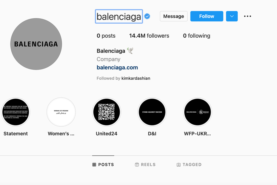 Following the backlash Balenciaga received over its controversial photoshoot, the fashion company promptly removed all images from its social media platforms.