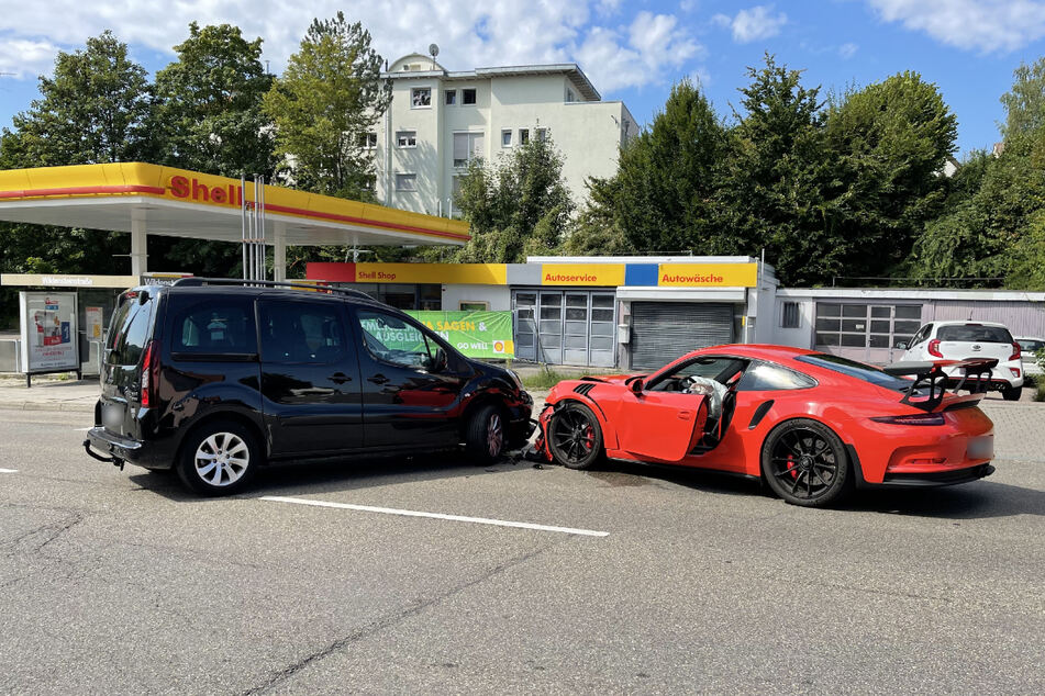 Die Unfallstelle am Sonntag.