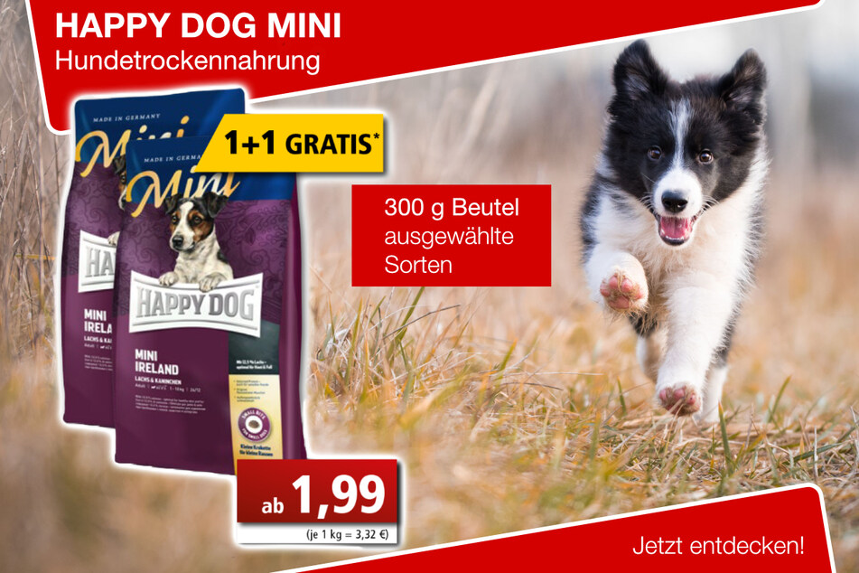 HAPPY DOG MINI, Hundetrockennahrung