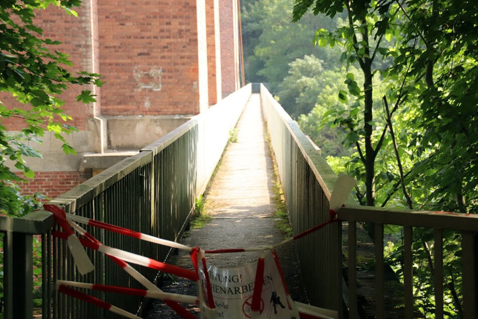 Ab Mai werden für drei Jahre Sanierungsarbeiten an der Brücke durchgeführt.