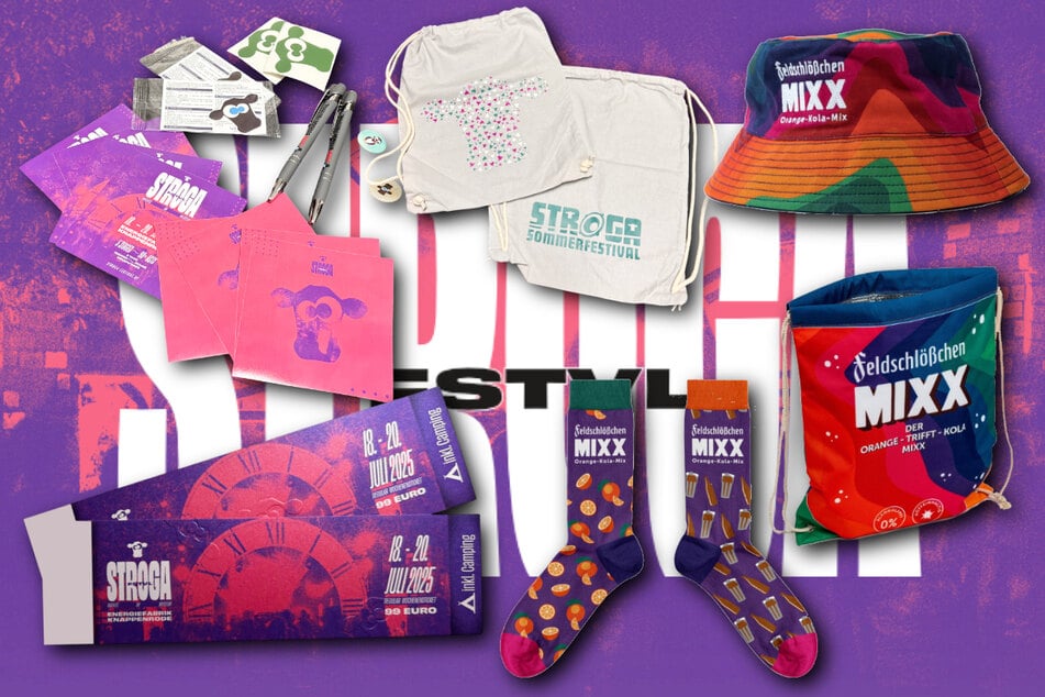 Das Festival-Reporterteam kann sich auf ein geniales Merch-Bundle freuen.