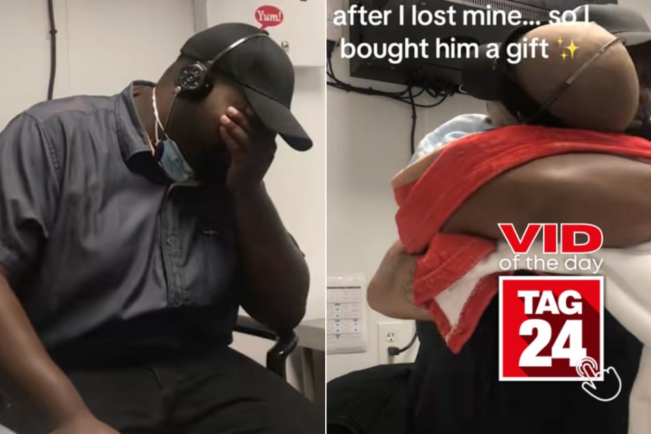 viral videos: Viral Video of the Day for August 16, 2024: TikTok in tears at coworker's loving gift: "My world crumbled"