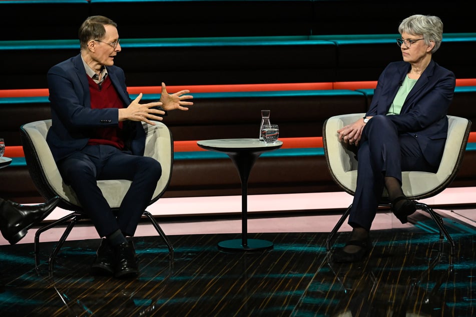 Gesundheits-Experte Karl Lauterbach (62, SPD) war anderer Meinung als die studierte Volkswirtschaftlerin.