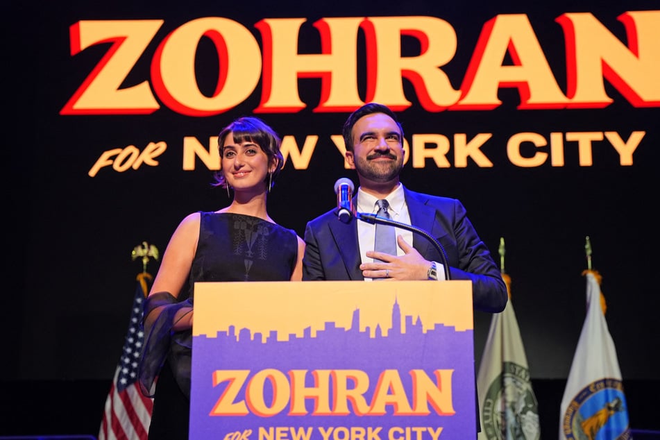 Zohran Mamdani's (r.) victory has been embraced across the globe, especially in Syria, where he's being hailed as a "brother-in-law" through his marriage to Rama Duwaji.