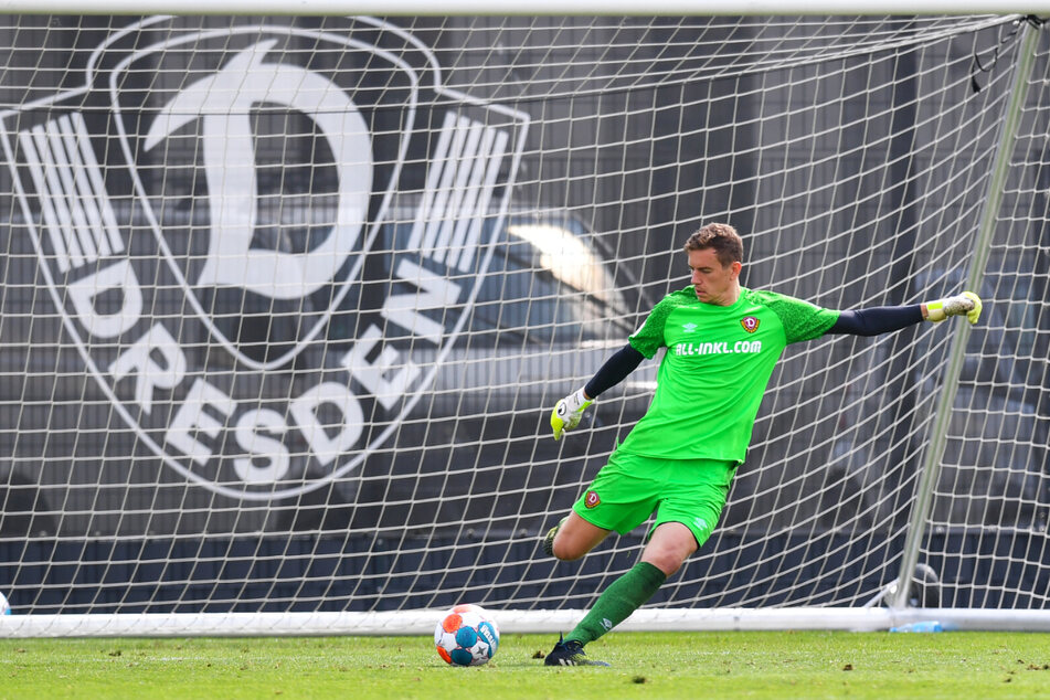 Anton Mitryushkin (25) kam für Dynamo Dresden bereits im Testspiel gegen Hertha BSC II (3:1) zum Einsatz.