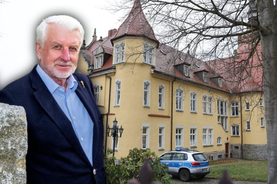 Am Montagabend brachen Räuber in das Schloss Taubenheim von Besitzer Viktor Pilippi ein.