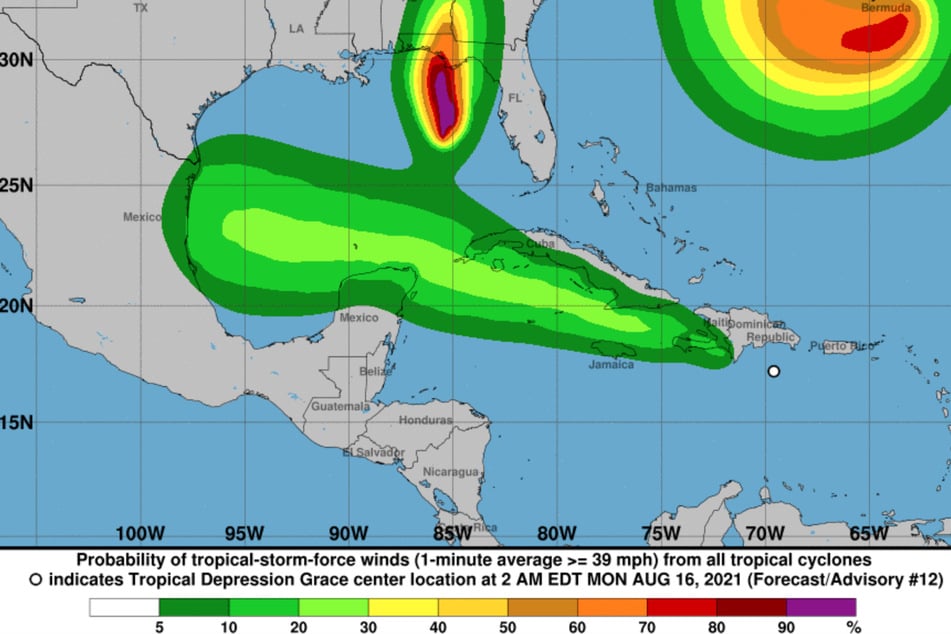 Florida spared Fred, but here comes Tropical Storm Grace