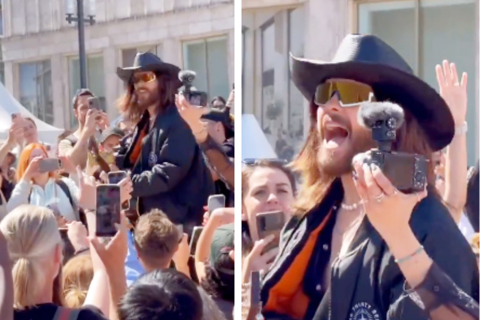 Berlin: Hollywood-Star gibt spontanes Konzert am Alexanderplatz in Berlin!