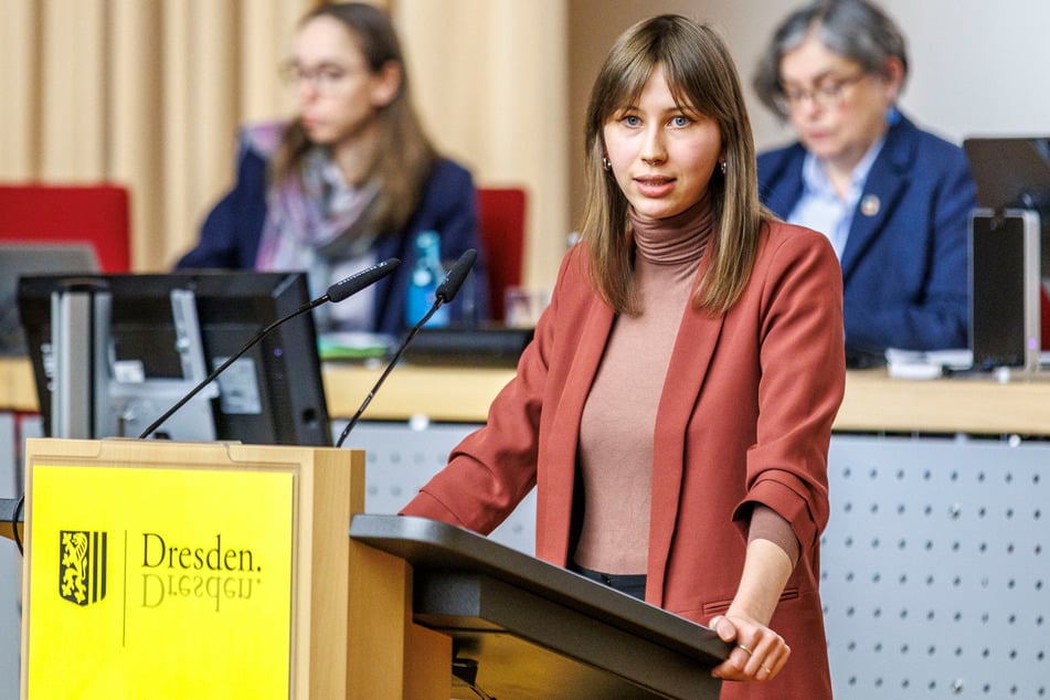 Stadträtin Elli Martius (25, SPD).