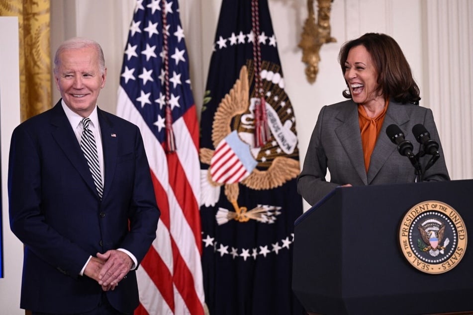 President Joe Biden and Vice President Kamala Harris are highlighting abortion rights on the 51st anniversary of Roe v. Wade.