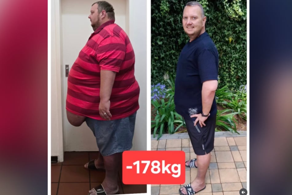 Mit viel Disziplin erreichte der Südafrikaner sein Wunschgewicht.