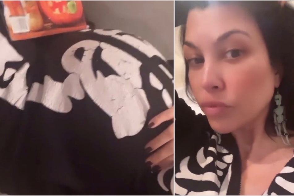 Kourtney Kardashian is ready for Halloween in her latest on-theme look.