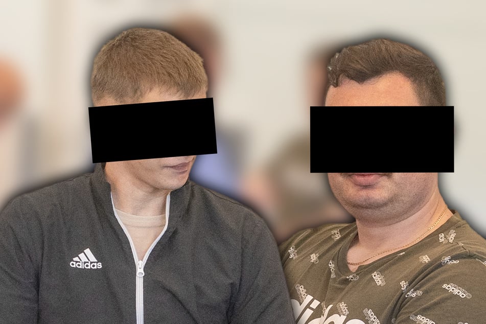 Pawel K. (25, l.) wurde von der tschechischen Polizei gestoppt. Krzystof L. (33, r.) stand bei den nun angeklagten Taten unter Bewährung.