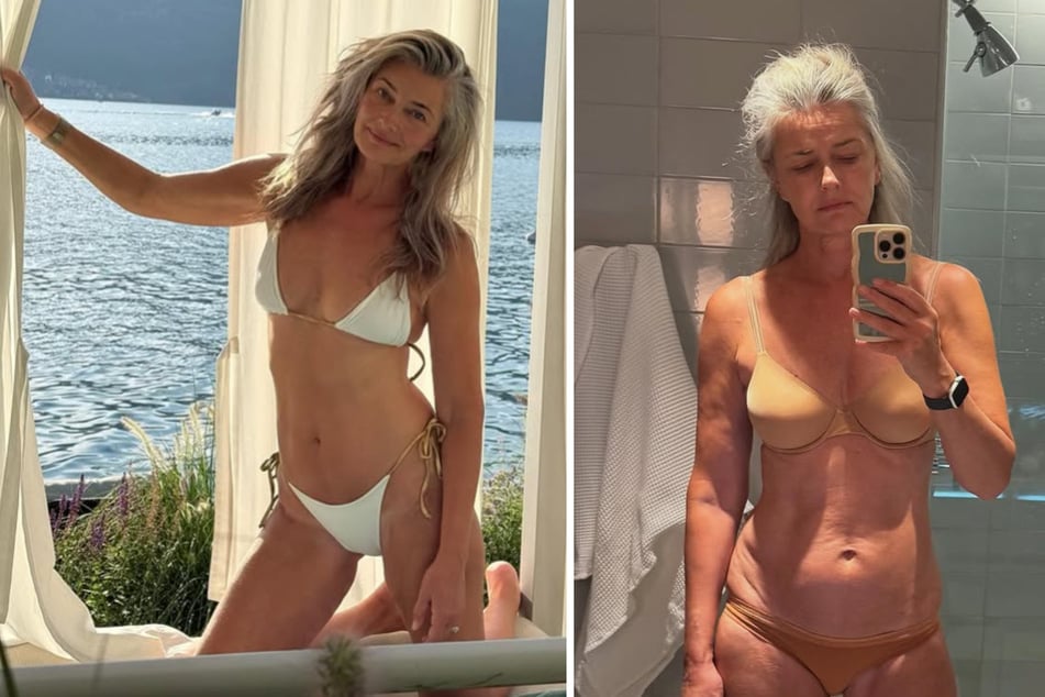El modelo (60) muestra cómo se ve en la vida real: "En casa, sin luz excelente, sin poses"