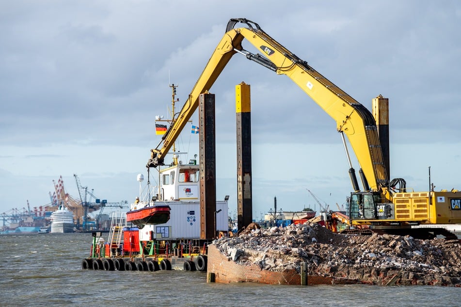 Nordmole in Bremerhaven wird komplett abgerissen