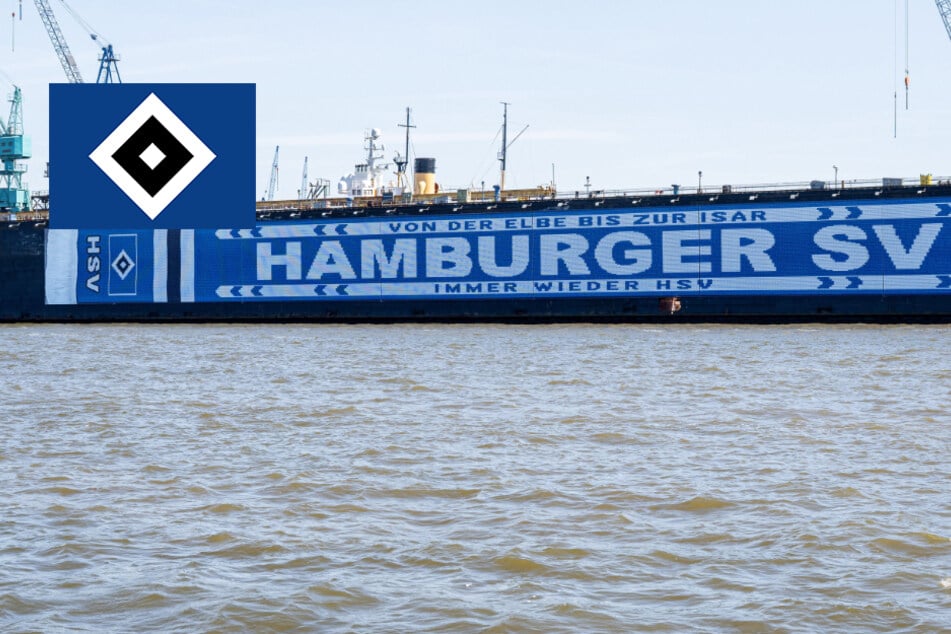HSV-Blog: Rothosen feiern Meilenstein mit XXL-Banner im Hafen