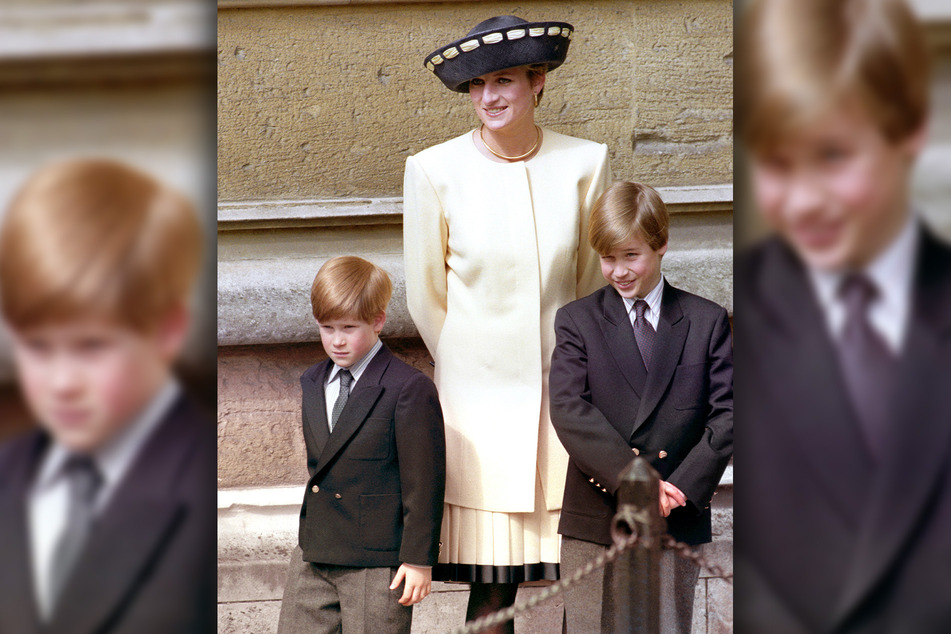 Lady Diana (1961-1997) liebte ihre Söhne über alles - hier ein Schnappschuss aus dem Jahr 1992.
