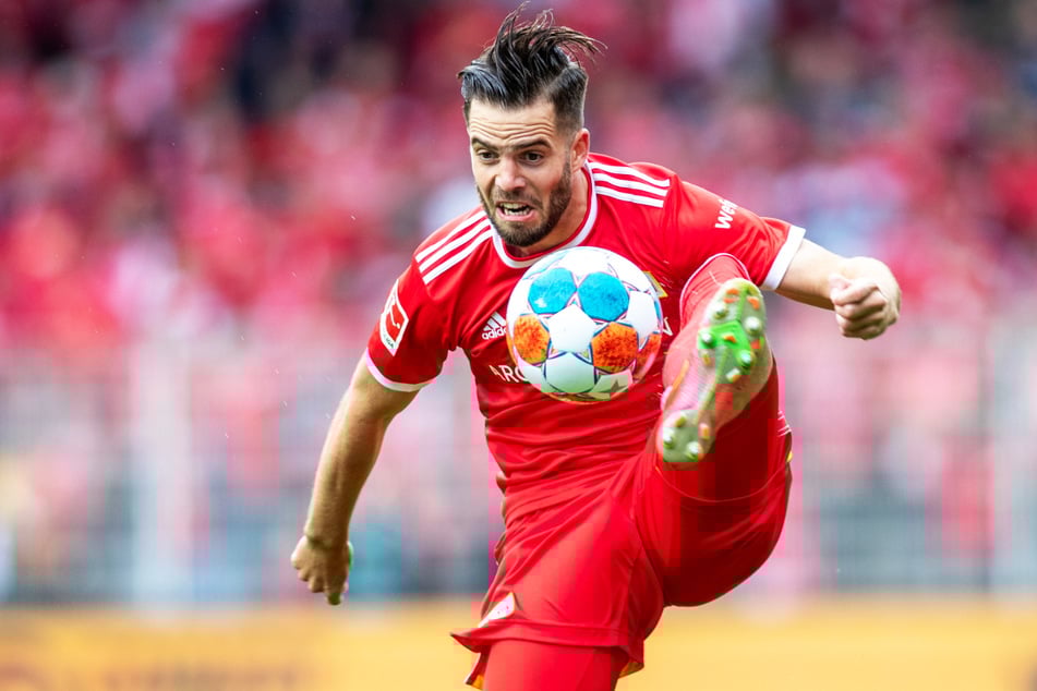 Schon sein zweites Tor in dieser Spielzeit: Niko Gießelmann brachte den 1. FC Union Berlin mit 1:0 in Führung.