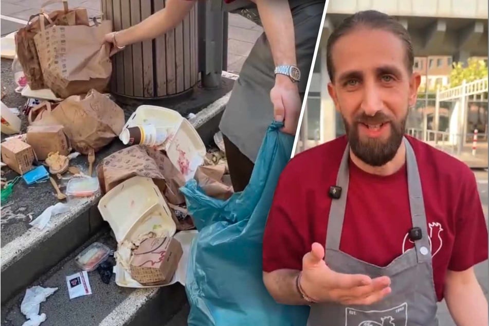"Nhas City Chicken" Gründer Omar Nhas ist sauer auf das Verhalten seiner Kunden.