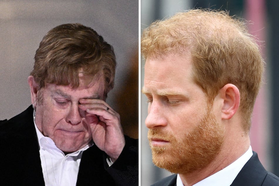 Sir Elton John (l) and Prince Harry were two of six individuals who filed a lawsuit against the publisher of The Daily Mail.