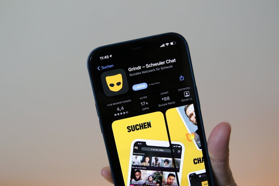 Die mobile Dating-App "Grindr" richtet sich speziell an queere Personen.