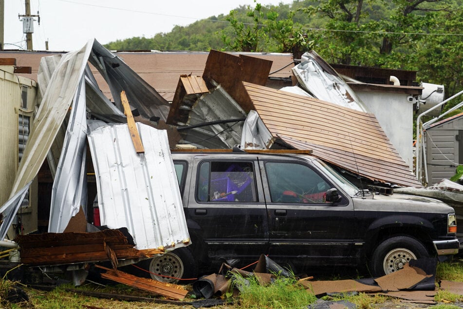 Ernesto bumped up to hurricane status after drenching Puerto Rico