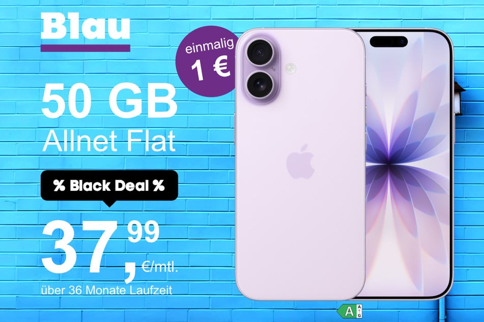 Das neue iPhone 17 im o2 Mobile M für einmalig 1 Euro.