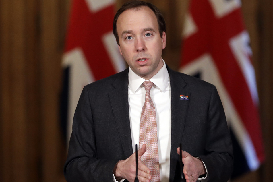 Matt Hancock, Gesundheitsminister von Großbritannien.