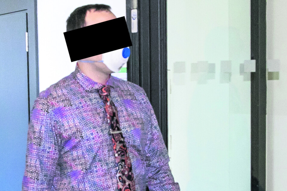 Der IT-Berater Sven M. (32) agierte vorm Ortsamt recht hitzköpfig.